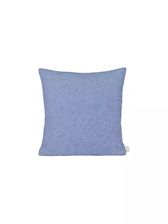 STEINER 1888 | Wollkissen "Alina" 40x40cm preiselbeer (gefüllt) | hellblau